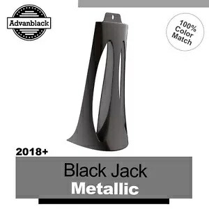 ブラック ジャック メタリック チン スポイラー 2018+ M8 ハーレー ロワー ライダー ストリート ボブに適合 BLACK JACK METALLIC Chin Spoiler Fits 2018+ M8 Harley Lower Rider Street Bob 【並行輸入品】