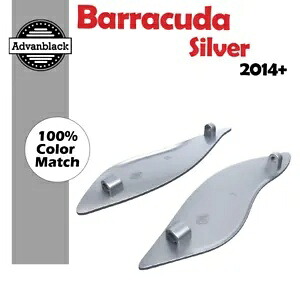 バラクーダ シルバー 調整可能なフェアリング エア ディフレクター ハーレー ストリート エレクトラに適合 Barracuda Silver Adjustable Fairing Air Deflectors Fits Harley Street Electra 【並行輸入品】