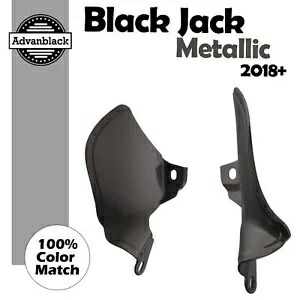 M8 ハーレー ロワー ライダー ストリート ボブ ブラック ジャック メタリック ミッドフレーム エア ディフレクター用 For M8 Harley Lower Rider Street Bob BLACK JACK METALLIC Mid Frame Air Deflector 【並行輸入品】