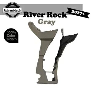 River Rock グレー フロントフェアリング スポイラー ハーレー ロード グライド スペシャル用あごカバー River Rock Gray Front Fairing Spoilers Chin Cover For Harley Road Glide Special 【並行輸入品】