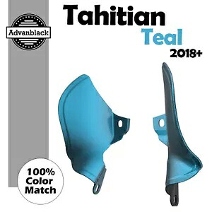 M8 ハーレー ロウアー ライダー ストリート ボブ タヒチアン ティール ABS ミッドフレーム エアディフレクター用 For M8 Harley Lower Rider Street Bob TAHITIAN TEAL ABS Mid Frame Air Deflector 【並行輸入品】