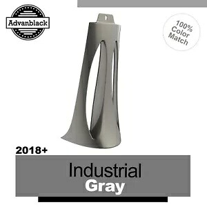 インダストリアルグレー ABS プラスチックチンスポイラー M8 ハーレーロワーライダーストリートボブ用 INDUSTRIAL GRAY ABS Plastic Chin Spoiler For M8 Harley Lower Rider Street Bob 【並行輸入品】