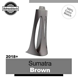 スマトラブラウン ABS プラスチックチンスポイラー M8 ハーレーロワーライダーストリートボブ用 SUMATRA BROWN ABS Plastic Chin Spoiler For M8 Harley Lower Rider Street Bob 【並行輸入品】
