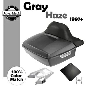 グレーヘイズキングツアーパックパックラップアラウンドハーレーツーリングFLHR FLHXS FLTRX用 Gray Haze King Tour Pak Pack Wrap Around For Harley Touring FLHR FLHXS FLTRX 【並行輸入品】