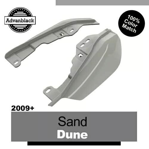 Sand Dune ミッドフレーム エア ディフレクター ヒート シールド 2009 年以降のハーレー ツーリングに適合 Sand Dune Mid Frame Air Deflector Heat Shield Fits 2009+ Harley Touring 【並行輸入品】