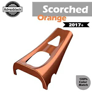 SCORCHED ORANGE フィット 2017+ M8 ハーレーダビッドソン ツーリング Advanblack ABS チン スポイラー SCORCHED ORANGE Fit 2017+ M8 Harley Davidson Touring Advanblack ABS Chin Spoiler 【並行輸入品】