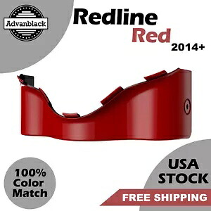 Advanblack レッドライン レッド アウター バットウィング フェアリング スカート 2014 年以降のハーレー ツーリングに適合 Advanblack Redline Red Outer Batwing Fairing Skirt Fits 2014+ Harley Touring 【並行輸入品】