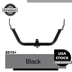 Advan ブラック フェアリング サポート ブラケットは、2015 年以降のロード グライド チョップド クラッシュ バーに適合します。 Advan Black Fairing Support Bracket Fits 2015+ Road Glide Chopped Crash Bar 【並行輸入品】