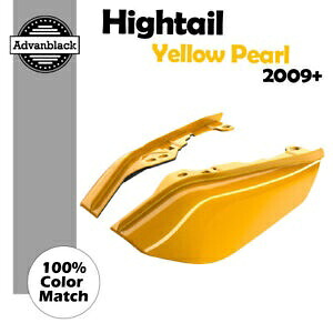 ミッドフレーム エアディフレクター ヒートシールド ハイテール イエローパール ハーレーツーリング用 Mid Frame Air Deflectors Heat Shield HIGHTAIL YELLOW PEARL For Harley Touring 【並行輸入品】