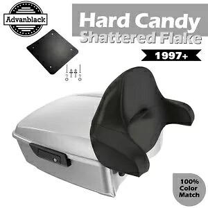 ハーレー/ソフテイル用 Advanblack HARD CANDY SHATTERED FLAKE Rushmore King Tour Pack For Harley/Softail Advanblack HARD CANDY SHATTERED FLAKE Rushmore King Tour Pack 【並行輸入品】
