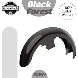 Black Forest 21インチ リビールラッパーハガー フロントフェンダー 09+ ハーレーストリートロードに適合 Black Forest 21\
