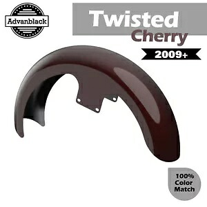 ツイスト チェリー 21 インチ リビール ラッパー ハガー フロントフェンダー ハーレー ツーリング 2009+用 Twisted Cherry 21\