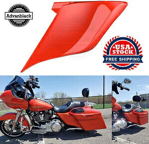 ラグナ オレンジ ストレッチ拡張サイドカバー ハーレー ツーリング 2014+ に適合 Laguna Orange Stretched Extended Side Cover Fits Harley Touring 2014+ 【並行輸入品】