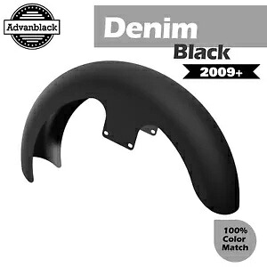 デニムブラック 21インチ リビールラッパーハガー フロントフェンダー ハーレーツーリング 2009up用 Denim Black 21\