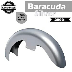 バラクーダ シルバー 19 インチ リビール ラッパー ハガー フロントフェンダー ハーレーダビッドソン 09+用 Barracuda Silver 19\