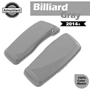 ビリヤード グレー ストレッチ サドルバッグ蓋 14 歳以上ハーレー ストリート ロード グライド スペシャル用 Billiard Gray Stretch Saddlebag Lids For 14+ Harley Street Road Glide Special 【並行輸入品】
