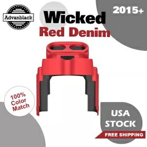Advanblack WICKED RED DENIM ゲージ クラスター カバー ハーレー ロード グライド 15up FLTRX に適合 Advanblack WICKED RED DENIM Gauge Cluster Cover Fit Harley Road Glide 15up FLTRX 【並行輸入品】 70,180円