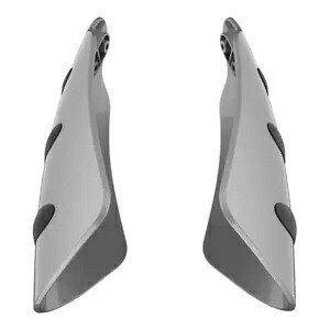 Advanblack ダークプラチナ ハンドガード ハーレー ツーリング & ソフテイルに適合 Advanblack Dark Platinum Hand Guard Fits for Harley Touring & Softails 【並行輸入品】