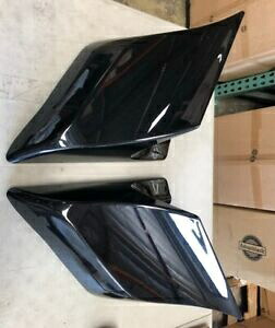 OS&D Advanblack 未塗装サイドカバー 2014 年以降のハーレーツーリング用 OS&D Advanblack UNPAINTED SIDE COVER FOR 2014+ HARLEY TOURING 【並行輸入品】
