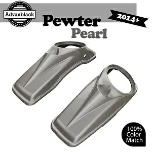ピューターパール ハーレーツーリング14+用 Advanblack 8インチ サドルバッグスピーカー蓋 PEWTER PEARL For Harley Touring 14+ Advanblack 8\
