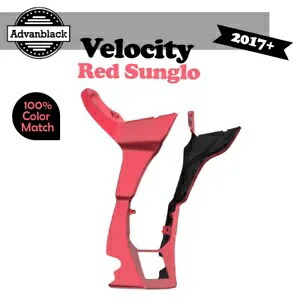 Advanblack フェアリング スポイラー キット 2017+ ハーレー ロード グライド ベロシティ レッド サングロ用 Advanblack Fairing Spoiler Kit For 2017+ Harley Road Glide VELOCITY RED SUNGLO 【並行輸入品】