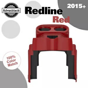 Advanblack レッドライン レッドゲージ クラスターカバー ハーレーロードグライド 2015up FLTRX に適合 Advanblack REDLINE RED Gauge Cluster Cover Fits Harley Road Glide 2015up FLTRX 【並行輸入品】