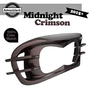 ハーレーロードグライド FLTRX 2015+ Advanblack ヘッドライトベゼル MIDNIGHT CRIMSON 用 For Harley Road Glide FLTRX 2015+ Advanblack Headlight Bezel MIDNIGHT CRIMSON 【並行輸入品】