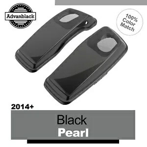 ブラックパール 6x9インチ サドルバッグ スピーカー蓋 オーディオカバー ハーレーツーリング 2014+に適合 BLACK PEARL 6x9\
