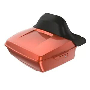 Advanblack オレンジ ラバ ラッシュモア キング ツアー パック パック パッド ハーレー/ソフテイル 97+ に適合 Advanblack Orange Lava Rushmore King Tour Pak Pack Pad Fits Harley/Softail 97+ 【並行輸入品】