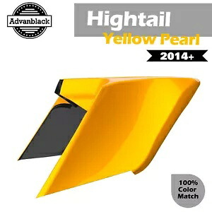 HIGHTAIL イエローパール ハーレー Advanblack CVO ストレッチ拡張サイドカバー用 HIGHTAIL YELLOW PEARL For Harley Advanblack CVO Stretched Extended Side Cover 【並行輸入品】