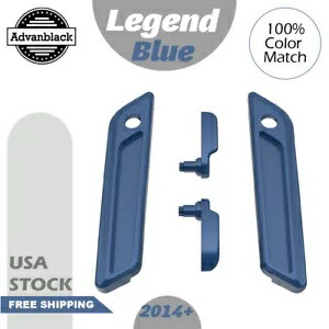 サドルバッグリッドレバー&ラッチカバーセットキット 14歳以上ハーレーツーリング用 レジェンドブルー Saddlebag Lid Lever & Latch Cover Set Kit For 14+ Harley Touring LEGEND BLUE 【並行輸入品】