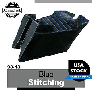 ブルーステッチライナーキットは、93-13 アドバンブラック拡張ストレッチハードサドルバッグに適合します Blue Stitching Liner Kit Fits 93-13 Advanblack Extend Stretched Hard Saddlebag 【並行輸入品】