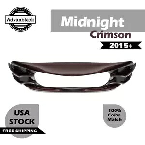 ミッドナイトクリムゾン ヘッドライトベゼル ハーレーダビッドソン ロードグライド FLTRX 2015+に適合 Midnight Crimson Headlight Bezel Fits for Harley Davidson Road Glide FLTRX 2015+ 【並行輸入品】