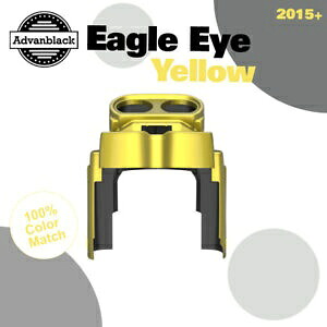 Advanblack EAGLE EYE イエローゲージ クラスター カバー ハーレー ロード グライド 15up FLTRX に適合 Advanblack EAGLE EYE YELLOW Gauge Cluster Cover Fit Harley Road Glide 15up FLTRX 【並行輸入品】