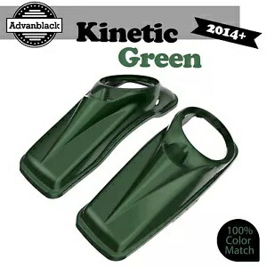 KINETIC GREEN ハーレーツーリング 14+ Advanblack 8 インチサドルバッグスピーカー蓋用 KINETIC GREEN For Harley Touring 14+ Advanblack 8\