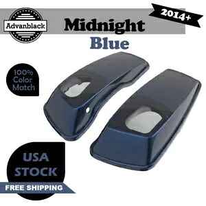 Advanblack ミッドナイトブルー 6x9 サドルバッグ スピーカー蓋 オーディオ カバー ハーレー 14+用 Advanblack Midnight Blue 6x9 Saddlebag Speaker Lids Audio Cover For Harley 14+ 【並行輸入品】 75,625円