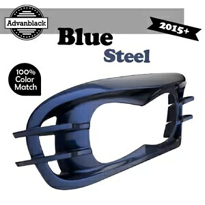 ハーレーロードグライド FLTRX 2015+ Advanblack ヘッドライトベゼル ブルースチール用 For Harley Road Glide FLTRX 2015+ Advanblack Headlight Bezel BLUE STEEL 【並行輸入品】