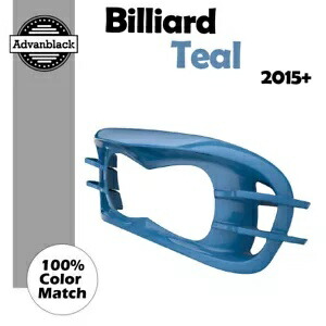 ビリヤード ティール ヘッドライト ベゼル ハーレーダビッドソン ロード グライド FLTRX 15+ に適合 Billiard Teal Headlight Bezel Fits Harley Davidson Road Glide FLTRX 15+ 【並行輸入品】