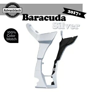 Advanblack フェアリング スポイラー キット 2017 年以降のハーレー ロード グライド バラクーダ シルバーに適合 Advanblack Fairing Spoiler Kit Fits for 2017+ Harley Road Glide BARRACUDA SILVER 【並行輸入品】