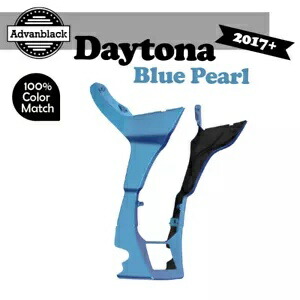 Advanblack フェアリング スポイラー キット 2017+ ハーレー ロード グライド デイトナ ブルー パール用 Advanblack Fairing Spoiler Kit For 2017+ Harley Road Glide DAYTONA BLUE PEARL 【並行輸入品】