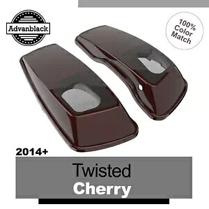 TWISTED CHERRY 6x9インチ サドルバッグ スピーカー蓋 オーディオカバー ハーレーツーリング 2014+に適合 TWISTED CHERRY 6x9\