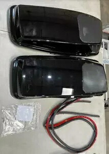 OS&D Advanblack ビビッドブラック 6X9 サドルバッグスピーカー蓋 2014 年以降のツーリング用 OS&D Advanblack VIVID BLACK 6X9 SADDLEBAG SPEAKER LIDS FOR 2014+ TOURING 【並行輸入品】