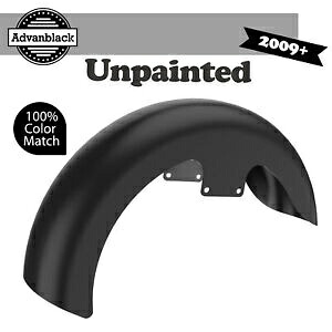 未塗装 Advanblack 19 インチ リビール ラッパー ハガー フロントフェンダー 09+ ハーレー用 UNPAINTED Advanblack 19\