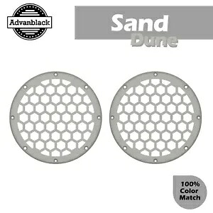 Sand Dune ハーレー用 下部フェアリング HEX 6.5インチ スピーカー グリル Advanblack x XBS Sand Dune For Harley Lower Fairing HEX 6.5'' Speaker Grill Advanblack x XBS 【並行輸入品】 44,880円