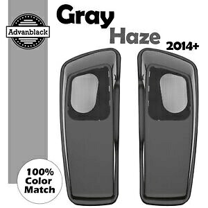 グレーヘイズ 6x9 サドルバッグスピーカー蓋オーディオカバーハーレー 2014+ Gray Haze 6x9 Saddlebag Speaker Lids Audio Cover For Harley 2014+ 【並行輸入品】