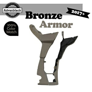 Advanblack フェアリング スポイラー キット 2017 年以降のハーレー ロード グライド ブロンズ アーマーに適合 Advanblack Fairing Spoiler Kit Fits for 2017+ Harley Road Glide BRONZE ARMOR 【並行輸入品】