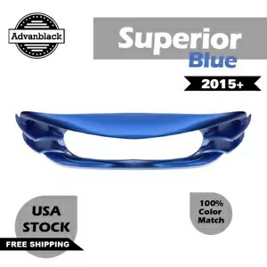 優れたブルーのヘッドライトベゼルはハーレーダビッドソン ロード グライド FLTRX 15+ に適合します。 Superior Blue Headlight Bezel Fits Harley Davidson Road Glide FLTRX 15+ 【並行輸入品】