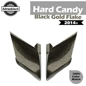 ハードキャンディーブラックゴールドフレーク 14+ ハーレー Advanblack CVO ストレッチサイドカバー用 HARD CANDY BLACK GOLD FLAKE For 14+ Harley Advanblack CVO Stretched Side Cover 【並行輸入品】