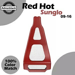 Red Hot Sunglo ABS チンスポイラー 空冷ハーレーダビッドソン ツーリング 09-16 に適合 Red Hot Sunglo ABS Chin Spoiler Fits Air-Cooled Harley Davidson Touring 09-16 【並行輸入品】