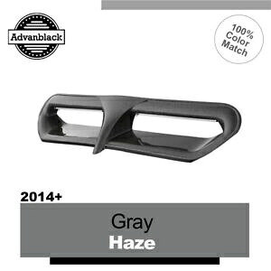 Advanblack グレー ヘイズ バットウィング LED ベント トリム ハーレー ストリート/エレクトラ ウルトラ 2014+用 Advanblack Gray Haze Batwing LED Vent Trim For Harley Street/Electra Ultra 2014+ 【並行輸入品】